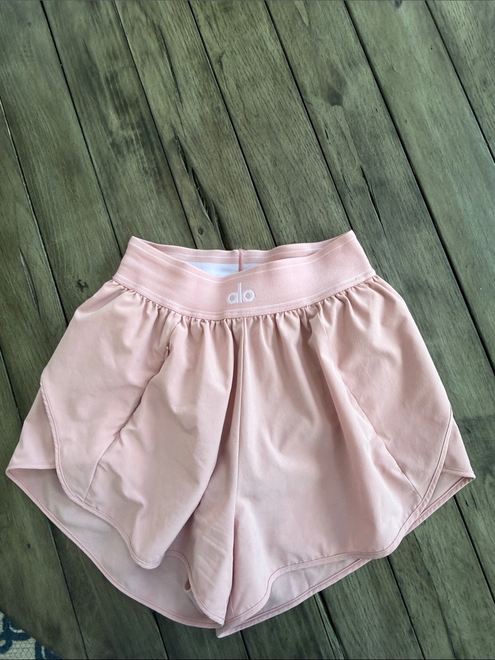 ALO Yoga Blush Pink Skort Shorts